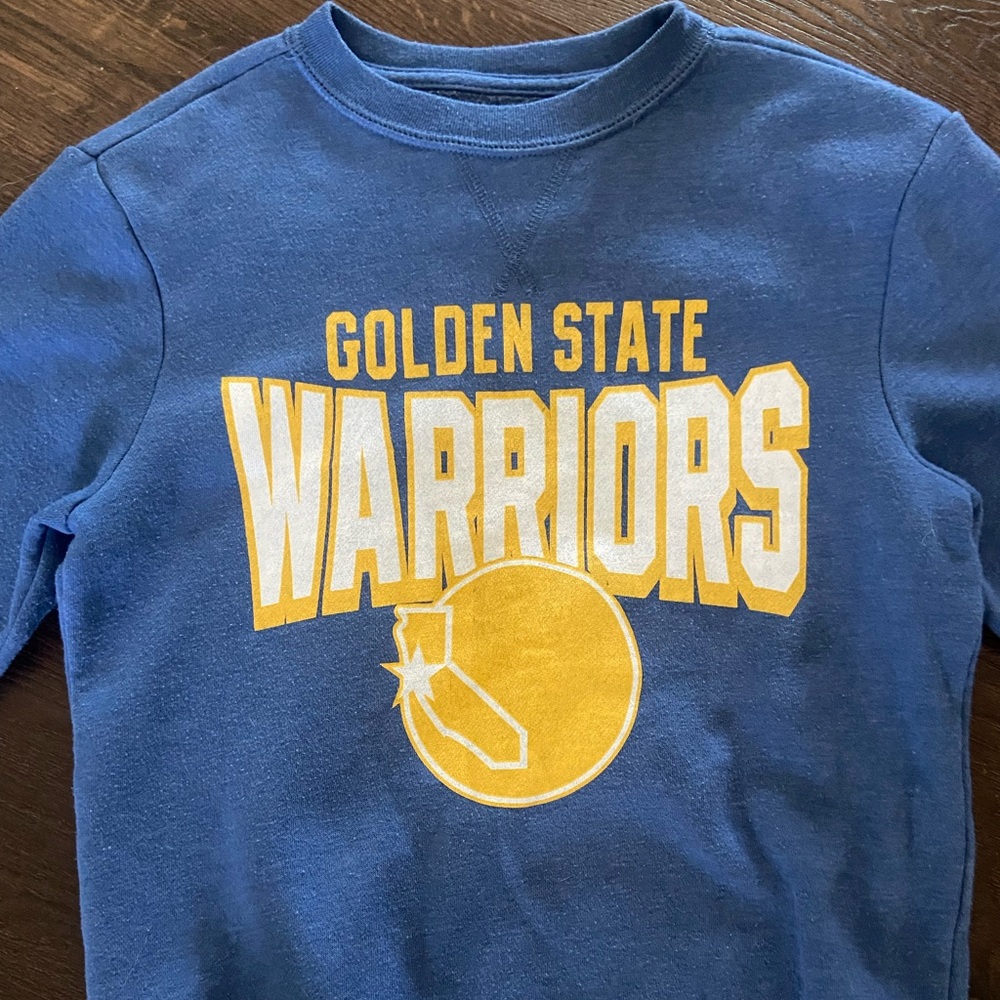 Boys size small warrior sweatshirt